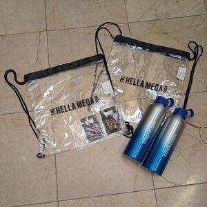 The Hella Mega Tour 2021 Weezer Green Day FOB VIP Merch